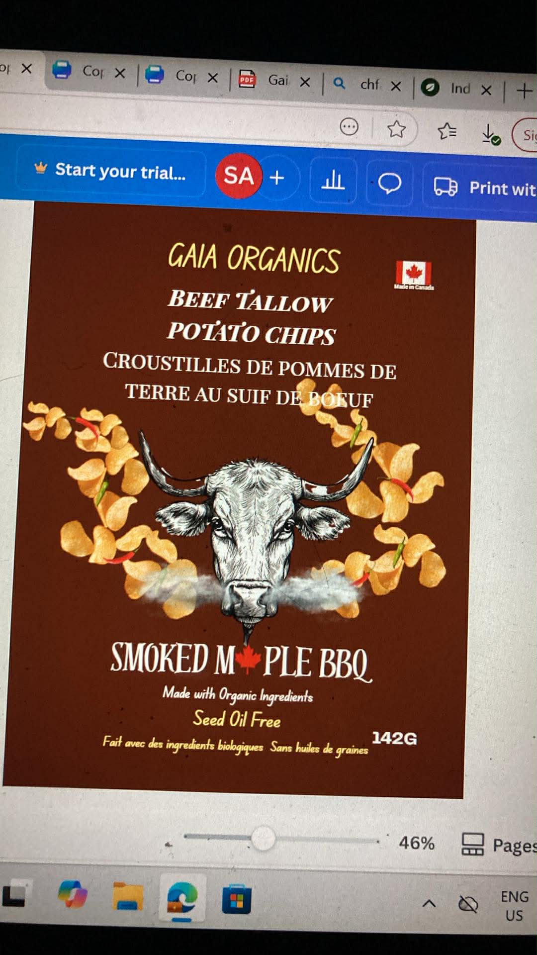 Smoked Maple BBQ Tallow Chips